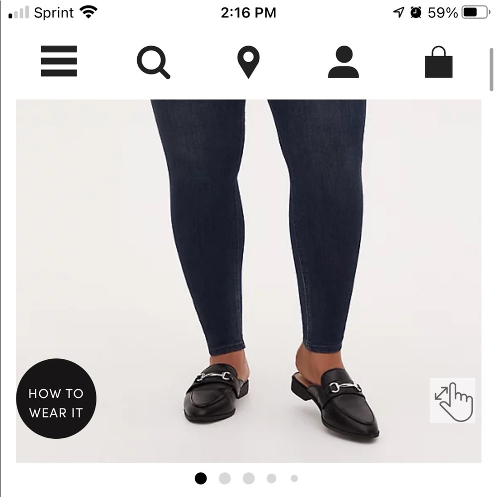 Torrid Bombshell Skinny Dark wash jeans